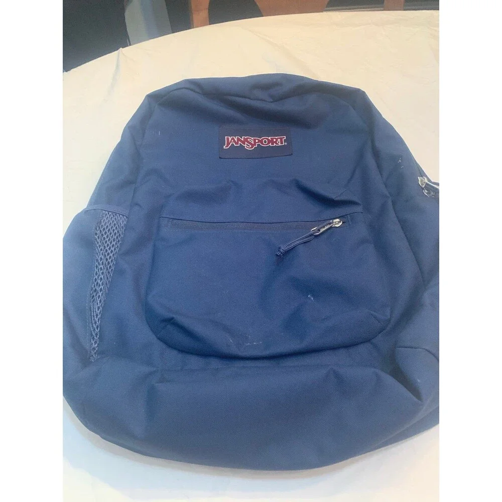 Jansport navy blue backpack